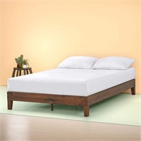 Zinus Marissa 12'' Deluxe Wood Platform Bed, King