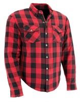 MILWAUKEE MEN ARMORED FLANNEL SHIRT MPM1631 SIZE