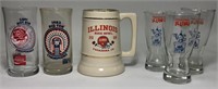 Lot of 6 University of Illinois Collector Pieces