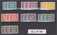 Canada Stamps Postage Due Mint Hinged group with s