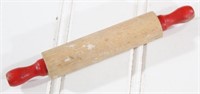 Child's Toy Red-Handled Rolling Pin