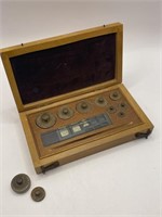 Vintage August Sauter Scale / Weights- Germany
