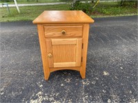 Sturdy Wooden Nightstand/End Table