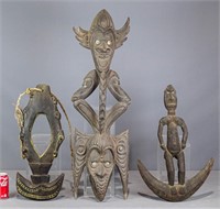 New Guinea Figural Wood Carvings