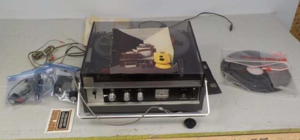 Reel to Reel Record/Tape/MIC Tuner recorder
