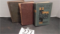 3 FOREIGN LANGUAGE BOOKS 1933, 1908, 1929