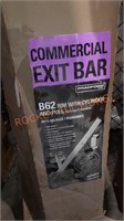 Commercial exit bar