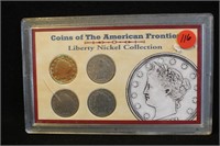 Coins of American Frontier with Racketeer Nickel