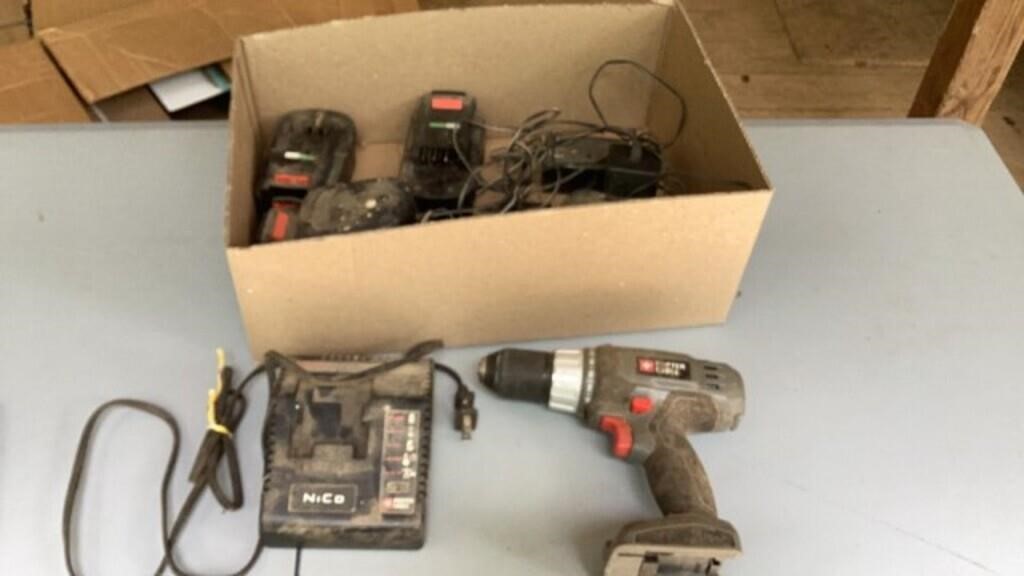 Porter Cable 18v Drill and Charger No