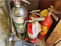 (4) Fire Extinguishers