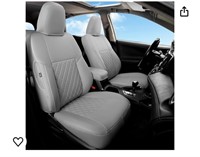 GIANT PANDA Pu Leather Car Seat Covers Full Set