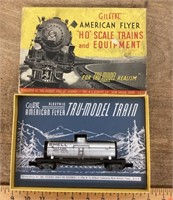 American Flyer Shell tank car with box