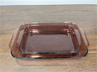 PYREX Cranberry Purple Casserole Baking Dish Set