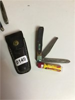 Old Timer knife in case
