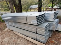 6 Packs of 70 Lengths 3m Steel Galvanised Channel