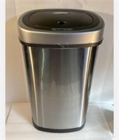 Motion Sensor stainless steel 13.5 gal trash can