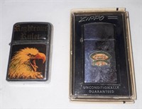 Pair of lighters incl. Zippo.