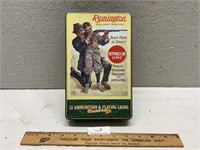 Vintage Remington 22 Ammunition Collectible Tin