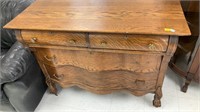 Wooden dresser 44x21x36”