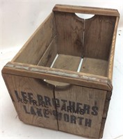 VTG. ASTRAL FARMS/LEE BROTHERS, LAKE WORTH CRATE