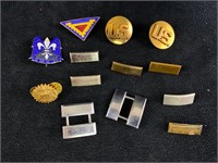 Lot of Assorted US Collar & Rank Insignia