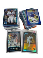 Stack of Bowman Prospect Cards