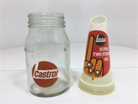 Castrol Bottle & Plastic Super Two Stroke Oil Top