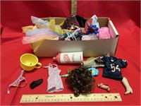 Assortment of Barbie items
