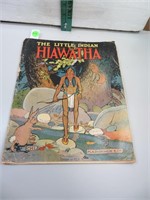 Antique 1916 The Little Indian Hiawatha Story Book