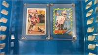 (2) VINTAGE JERRY RICE CARDS