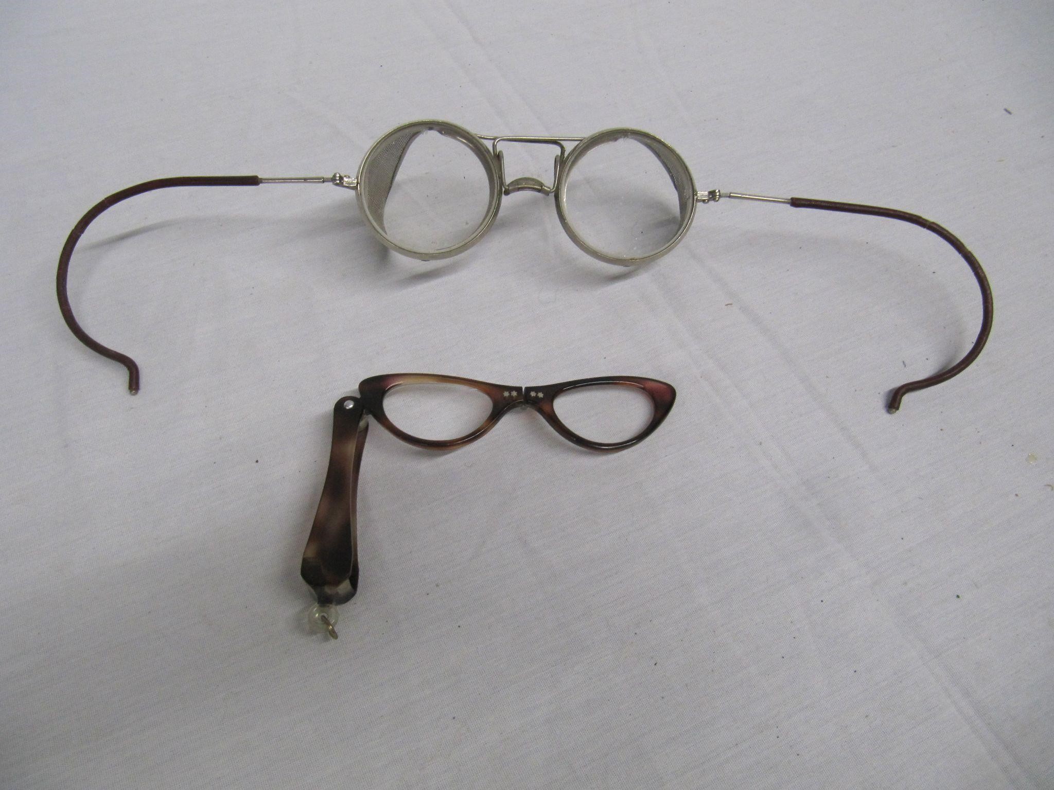 VINTAGE WILSON SAFETY & FOLDING GLASSES