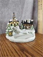 "HOME FOR THE HOLIDAYS" GOEBEL 2002 MUSIC BOX