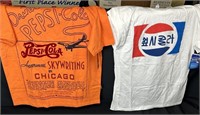 Foreign Pepsi L & 2X-Large Tee Shirts