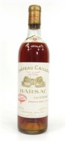 1961 Chateau Barsac Sauternes Bottle