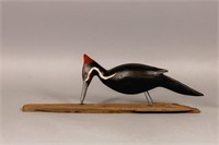 Jim Slack Pileated Woodpecker, Pekin, IL, Glass