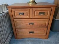 STARS & STRIPES BRAND 3 DRAWER NIGHTSTAND