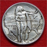 1926 Oregon Trail Silver Commemorative Half Dollar