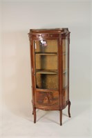 CIRCA 1890's MAHOGANY FRENCH VITRINE