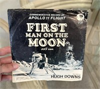 Vintage Apollo 11 First Man on the Moon Record