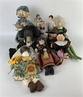 Selection of Dolls - Hand Crafted by Paulie