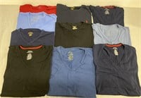 10 Ralph Lauren Polo Shirts Size: Large