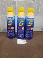 3x Coppertone sport spf 50