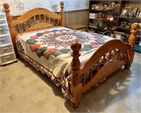 Oak Full Size Bed
