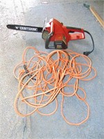 Craftsman Electric Saw and Extension Cord