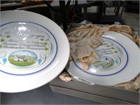 Porcelaine d'Auteuil Plates