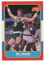 1986-87 Fleer Bill Walton Card #119 - Super