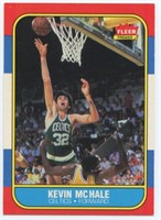Great 1986-87 Fleer Kevin McHale Card #73 - Super