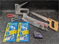 Tools+, Windshield Repair Kits, Cable Ties, Saw,