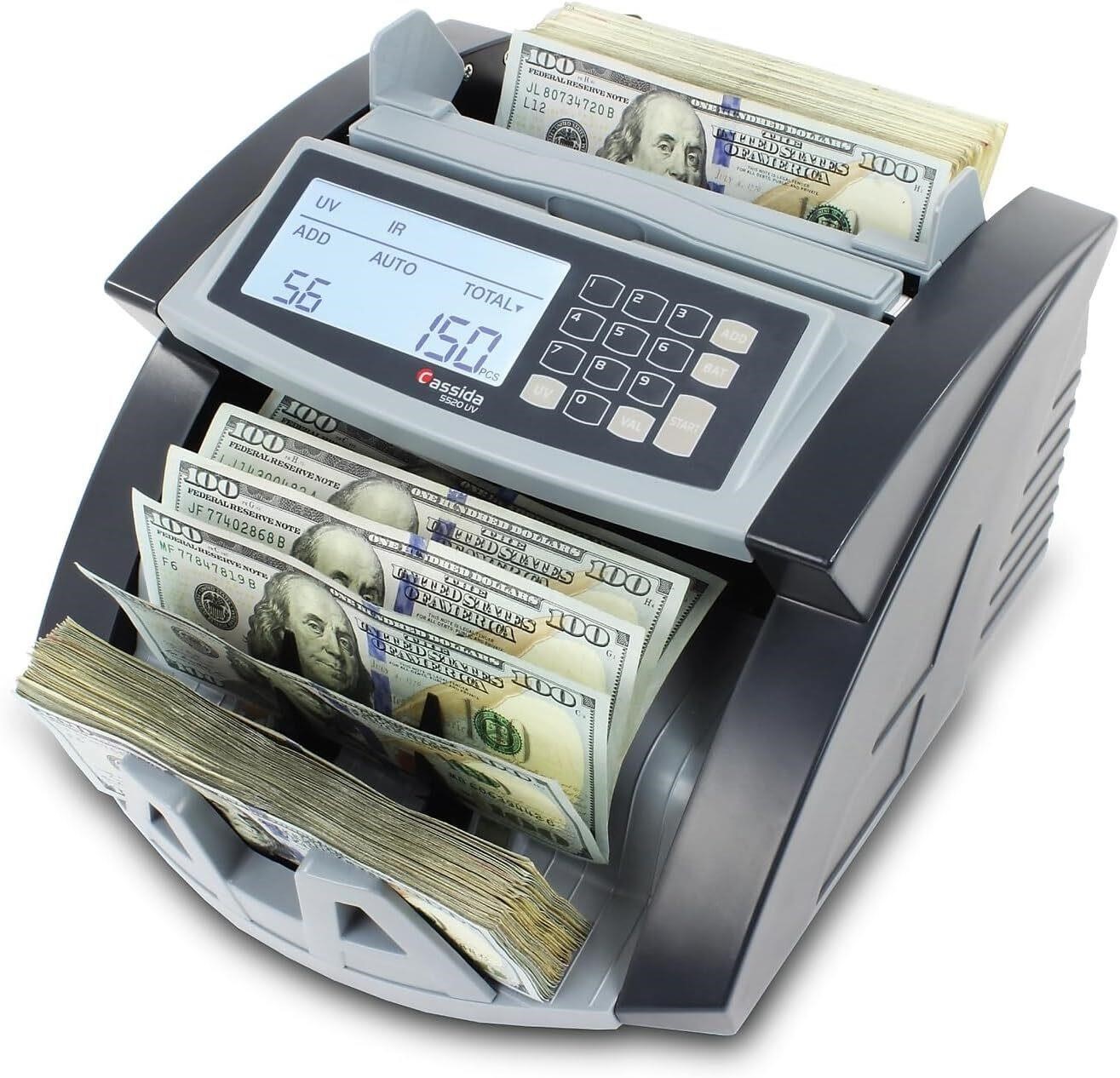 Cassida 5520 UV Money Counter with ValuCount