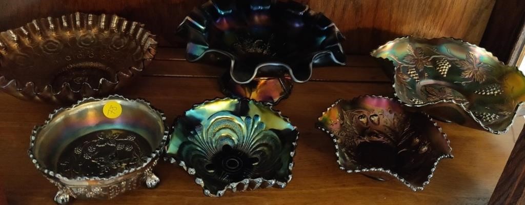 Carnival Glass Dishes